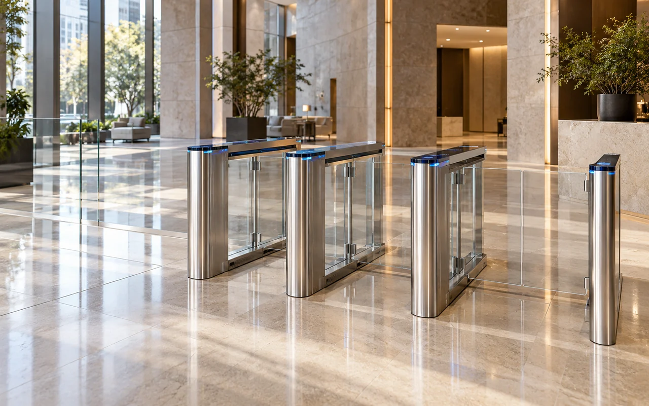 Pedestrian turnstiles
